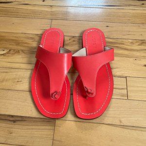 J.Crew Leather Sandals Size 7 Like New